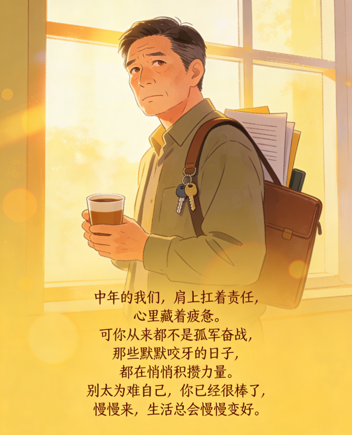 慢慢来，生活总会慢慢变好