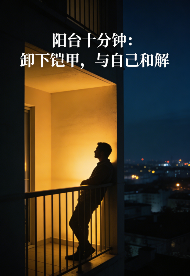 深呼吸，接纳此刻的疲惫